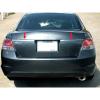 imageMade in USA Compatible with 20082012 Honda Accord Trunk Liscence Overlay Chrome Stainless Steel Molding Moulding Trim Accent 15 Wide 2PC