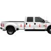 imageMade in USA Compatible with 20112016 Ford F250350 Superduty Crew Cab Rocker Panel Duelie Full Length 6 12PC