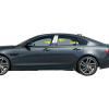 imageMade in USA Compatible with 20162024 Jaguar XF with Triangle Piece Stainless Steel Chrome Pillar Post Trim 6PC