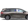 imageMade in USA Compatible with 20182025 Honda Odyssey 4PC Stainless Steel Chrome Pillar Post Trim