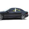 imageTyger Auto Made in USA Compatible with 20002007 MercedesBenz Benz C Class Stainless Steel Chrome Pillar Post Trim 6PC
