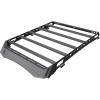 imageTyger Auto Roof Rack Compatible with 20052023 Toyota Tacoma Double Cab  Upper Storage for Outdoors Gear  Paintable Accent Color Inserts  TGRR1T33028