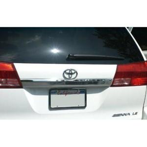imageMade in USA Compatible with 20042010 Toyota Sienna TailgateLiftgate Handle Cover Chrome Stainless Steel Trim Molding Moulding Accent 1PC Overlay