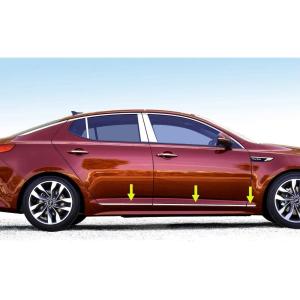 imageMade in USA Compatible with 20112015 Kia Optima Lower Accent Specialty Trim 34 Wide 6PC