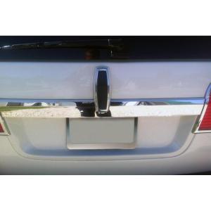 imageMaxMate Made in USA Compatible with 20072017 Lincoln Navigator Trunk Rear Door Handle Cover Molding Trim Over Emblem Wide 1PC