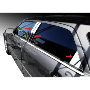 imageTyger Auto Made in USA Compatible with 20052009 Dodge Magnum 6 PC Stainless Steel Chrome Pillar Post Trim