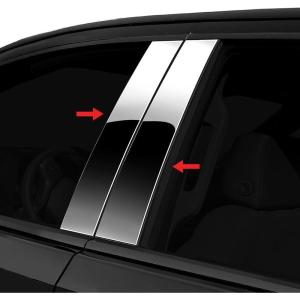 imageTyger Auto Made in USA Compatible with 20142016 Toyota RAV 4 4PC Stainless Steel Chrome Pillar Post Trim