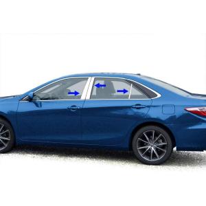 imageTyger Auto Made in USA Compatible with 20152017 Toyota Camry 6PC Stainless Steel Chrome Pillar Post Trim