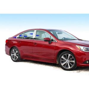 imageTyger Auto Made in USA Compatible with 20152018 Subaru Legacy Stainless Steel Chrome Pillar Post Trim 10PC