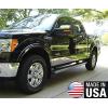 imageMade in USA Compatible with 20092014 Ford F150 Crew Cab 55 Short Bed WFender Rocker Panel Molding Trim 7 12PC