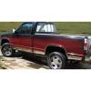 imageMade in USA Compatible with 19881998 GMC Pickup Full Size 2 Door Ext Cab Short Bed Rocker Panel 625 Wide 10Pc Without Fender Flare