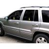 imageMade in USA Compatible with 19992004 Jeep Grand Cherokee 4PC Stainless Steel Chrome Window Sill Trim Overlay