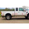 imageMade in USA Compatible with 19992010 Ford F250350 Superduty Extended Cab Long Bed Rocker Panel Trim Body Side Moulding 6 Wide 12PC