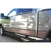 imageMade in USA Compatible with 20042008 Ford F150 Crew Cab 65 Short Bed WFender Flare Rocker Panel Chrome Stainless Steel Body Side Moulding Molding Trim Cover 7 Wide 12PC