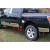 imageMade in USA Compatible with 20042015 Nissan Titan King Cab WO Tool Box with Guards Rocker Panel Trim 55 Wide 10Pc