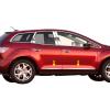 imageMade in USA Compatible with 20072013 Mazda CX7 Lower Accent 1 Wide 4PC Rocker Panel Trim