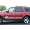 imageMade in USA Compatible with 20072017 Ford Expedition Rocker Panel Stainless Steel Trim 6 Wide 4PC Overlay