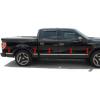 imageMade in USA Compatible with 20092014 Ford F150 Crew 65 Short Bed with Fender Flare 15 Wide 12PC Generic Body Side Molding Trim
