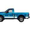 imageMade in USA Compatible with 20112016 Ford F250F350 Short Bed Reg Cab Rocker Panel Trim 105 10PC