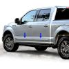 imageMade in USA Compatible with 20152018 Ford F150 Crew Cab 55 Bed Below Body Line 15 Wide 4PC Generic Body Side Molding Trim