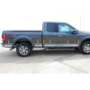 imageMade in USA Compatible with 20152018 Ford F150 Super Cab 8 Bed Below Body Line Rocker Panel Trim 4 34 Wide 12PC