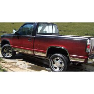 imageMade in USA Compatible with 19881998 GMC Pickup Full Size Long Bed Rocker Panel Trim 625 Wide 10Pc