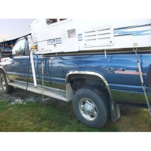 imageMade in USA Compatible with 19982001 Dodge Ram QuadExt Cab 4 Door Short Bed Rocker Panel Chrome Stainless Steel Body Side Moulding Molding Trim Cover 85 Wide 12PC