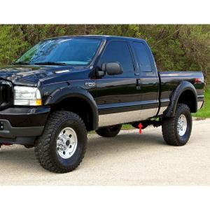 imageMade in USA Compatible with 19992010 Ford F250350 Superduty Extended Cab Short Bed Rocker Panel Trim Body Side Moulding 875 Wide 12PC