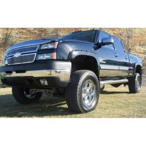 imageMade in USA Compatible with 20012006 Chevy Silverado Crew Cab DuallyDuelie WFender Flare Rocker Panel Chrome Stainless Steel Body Side Moulding Molding Trim Cover 6 10PC