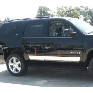 imageMade in USA Compatible with 20052013 Jeep Grand Cherokee Rocker Panel Body Side Trim Molding 7 Wide 10PC