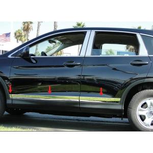 imageMade in USA Compatible with 20122016 Honda CRV 3 Below Body Line Rocker Panel 6PC