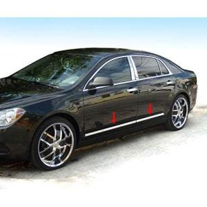 imageTyger Auto Made in USA Compatible with 20082012 Chevy Malibu Accent Body Side Molding Trim 1 Wide 4PC Overlay