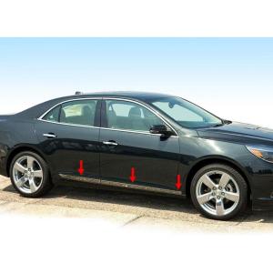 imageTyger Auto Made in USA Compatible with 20132015 Chevy Malibu Below Body Line Rocker Panel Trim 2 Wide 6PC