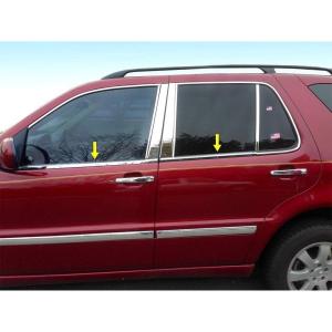 imageMaxMate Made in USA Compatible with 19982005 MercedesBenz ML SeriesML320ML350ML430ML500 4PC Window Sill Overlay