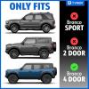 imageTyger Auto Tyger Access Running Boards Compatible with 20212026 Ford Bronco 4Door Not fit Bronco Sport  TGAS2F24039  Textured Black Drop Step RailBronco 4Door