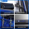 imageTyger Auto T2X Low Profile Soft Rollup in Fabric Truck Bed Tonneau Cover Compatible with 20222026 Toyota Tundra  55 67 Bed  TGBCXT393720072013 Tundra