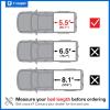 imageTyger Auto T2X Low Profile Soft Rollup in Fabric Truck Bed Tonneau Cover Compatible with 20222026 Toyota Tundra  55 67 Bed  TGBCXT393720142021 Tundra