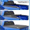 imageTyger Auto T2X Low Profile Soft Rollup in Fabric Truck Bed Tonneau Cover Compatible with 20222026 Toyota Tundra  55 67 Bed  TGBCXT393720222026 Tundra