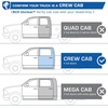 image:imageTyger Auto 66 Blade Running Boards Compatible with 20242026 Tesla Cybertruck  TGBL7E7328  Side Step Nerf BarsRam 1500 Crew Cab 5th Gen