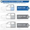 image:imageTyger Auto 66 Blade Running Boards Compatible with 20242026 Tesla Cybertruck  TGBL7E7328  Side Step Nerf BarsRam 1500 Quad Cab 5th Gen