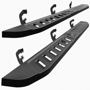 image:imageTyger Auto 66 Blade Running Boards Compatible with 20242026 Tesla Cybertruck  TGBL7E7328  Side Step Nerf BarsSilverado  Sierra Crew Cab 3rd Gen